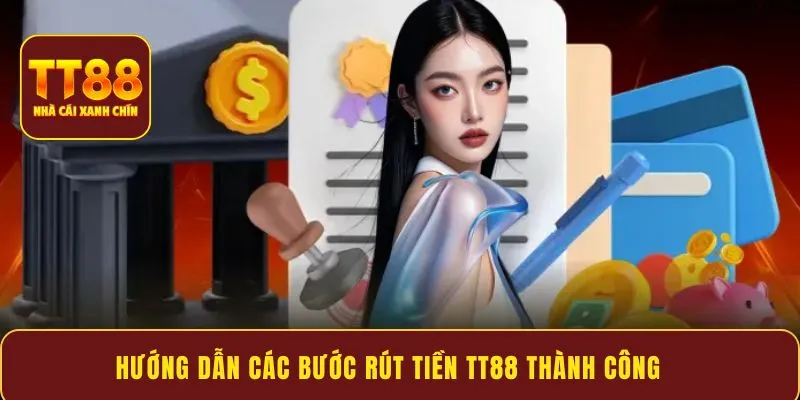 Hướng dẫn các bước rút tiền TT88 thành công